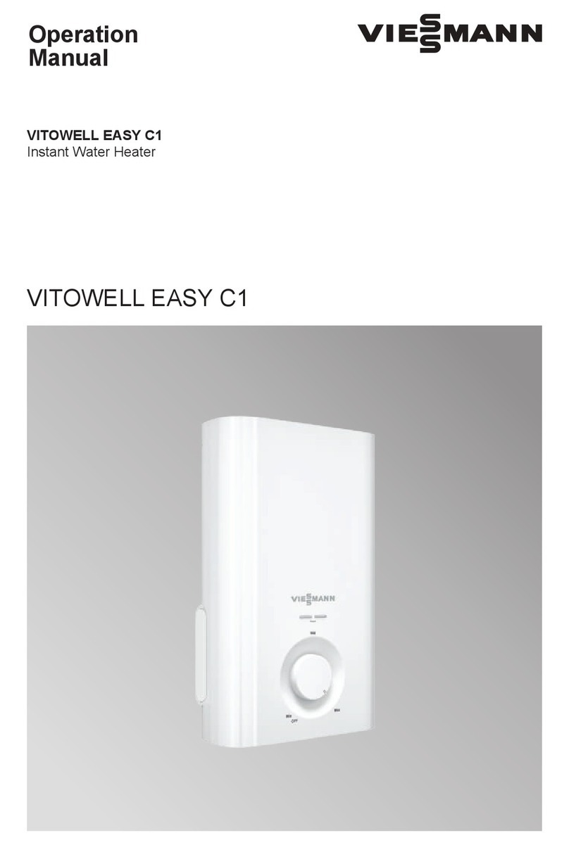 Viessmann VITOWELL EASY C1 User manual