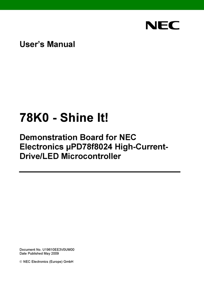 NEC 78K/0 Series user manual