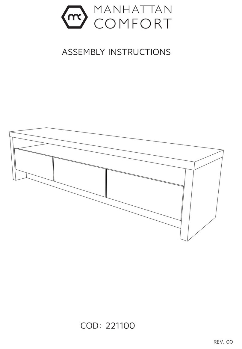 Manhattan Comfort 221100 Assembly instructions