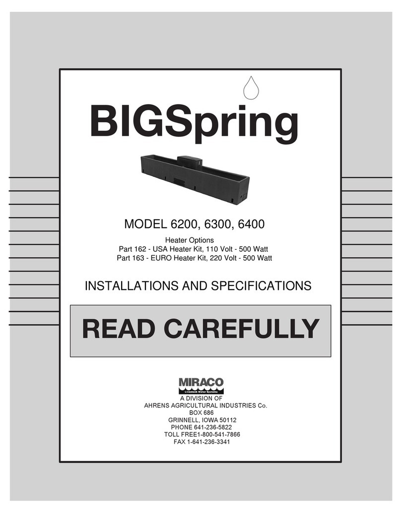 MIRACO BIGSpring 6200 quick start guide