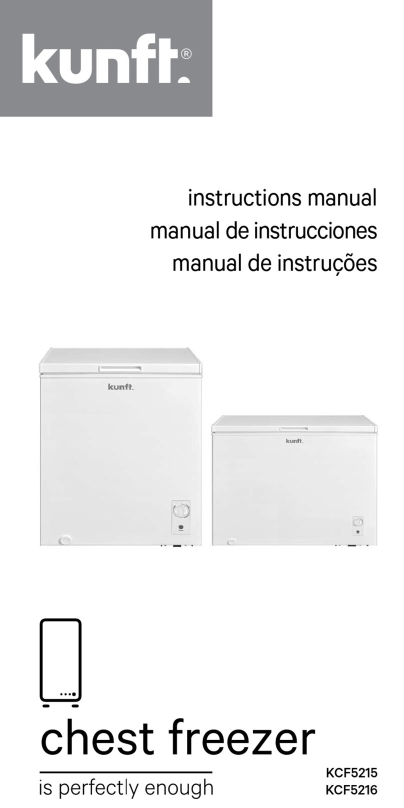 Kunft KCF5215 instruction manual