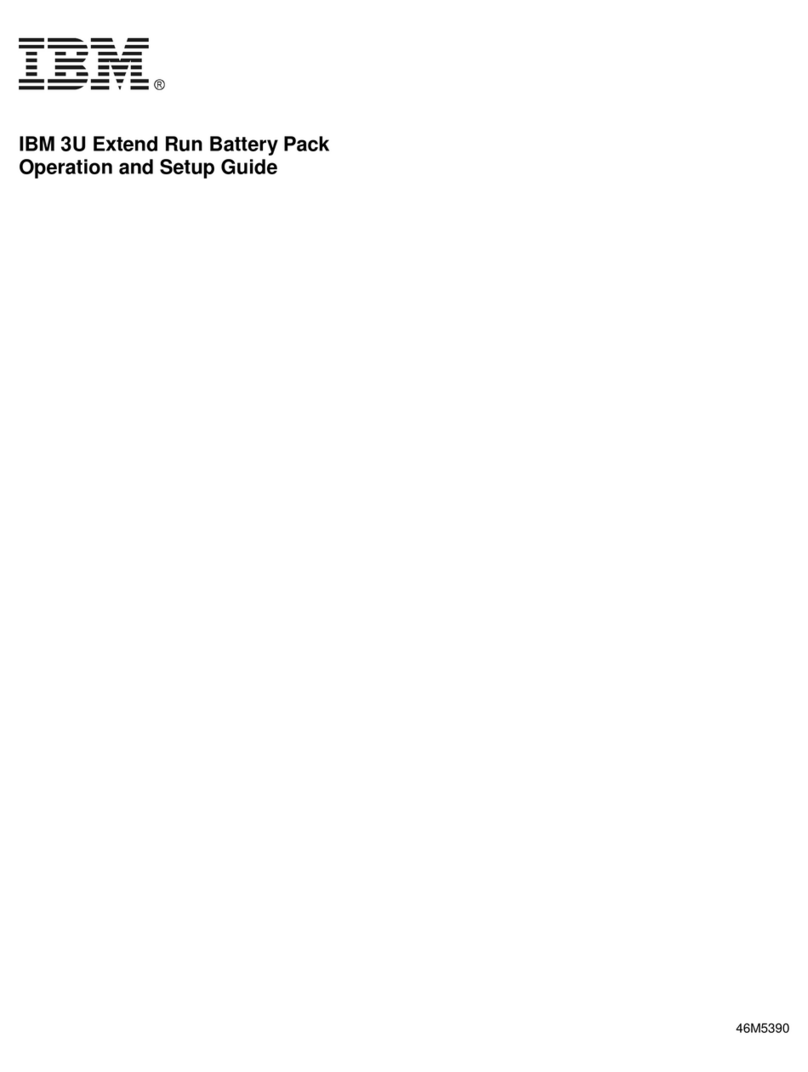 IBM 3U Extend Run Operation and setup guide