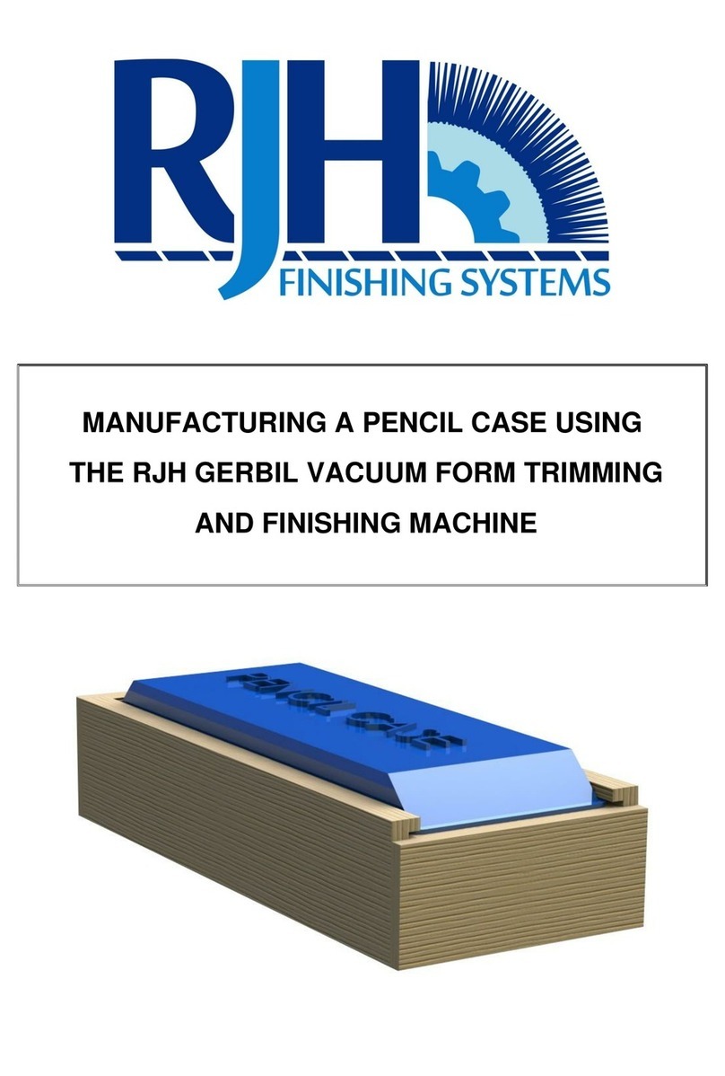 RJH FINISHING SYSTEMS 2010 manual