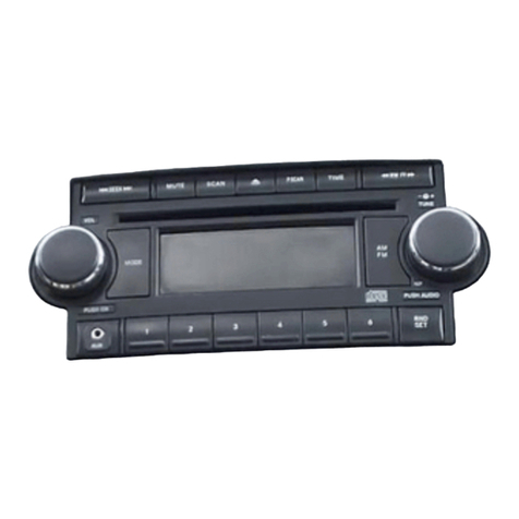 Chrysler AUX-CH3 User manual