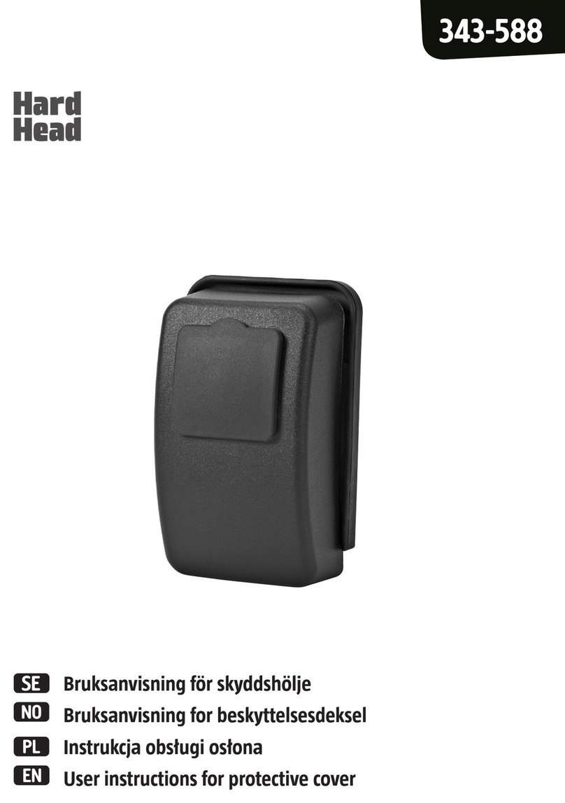 Hard Head 343-588 User instructions