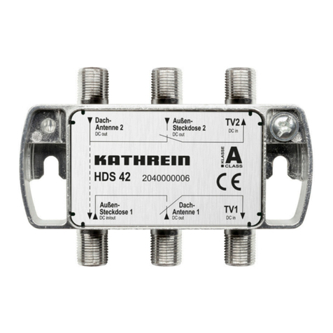 Kathrein HDS 42 quick start guide