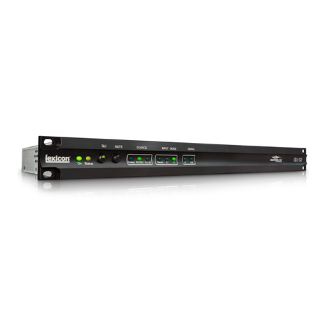 Harman Lexicon QLI-32 User manual
