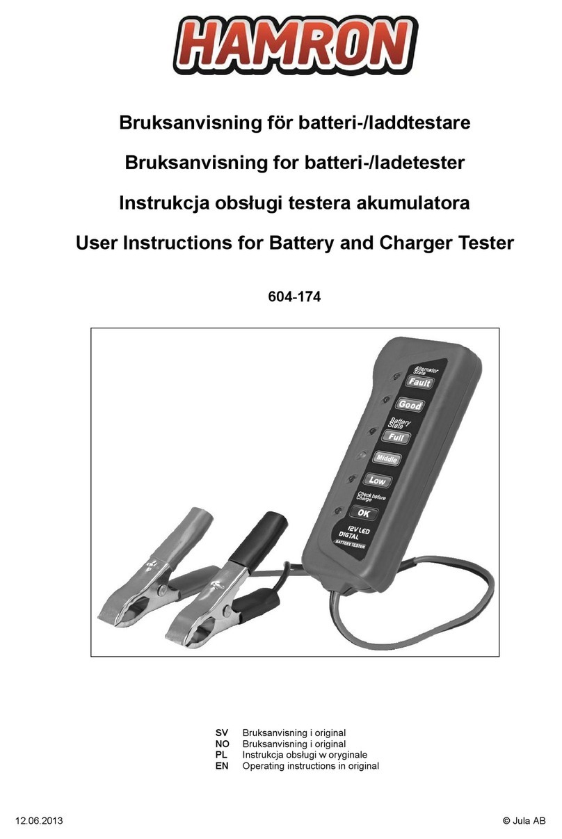 Hamron 604-174 User instructions