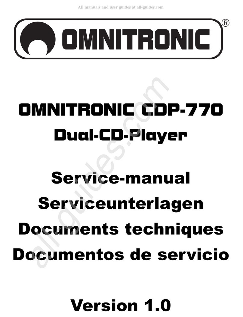 Omnitronic CDP-770 User manual