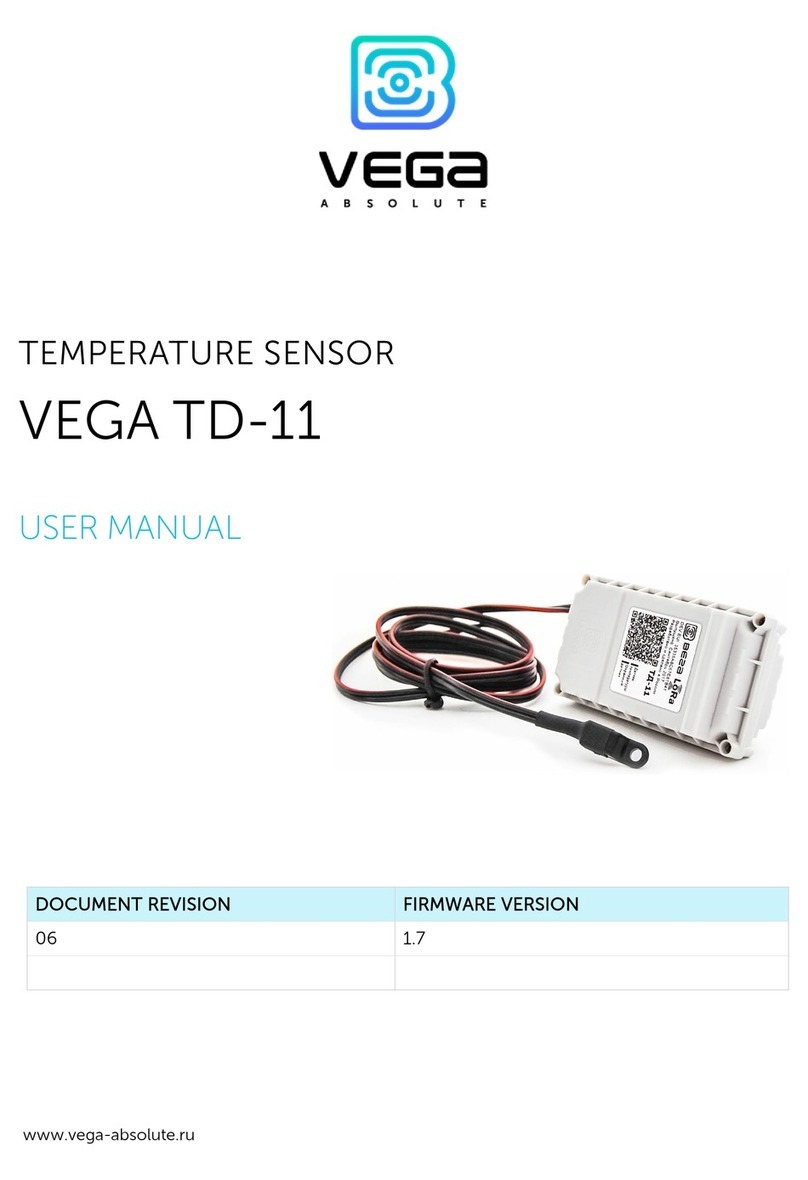 Vega Absolute VEGA TD-11 User manual