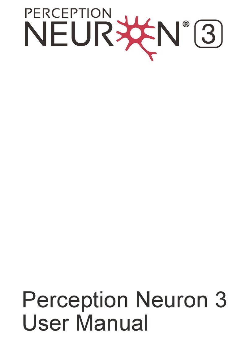 Noitom Perception Neuron 3 User manual
