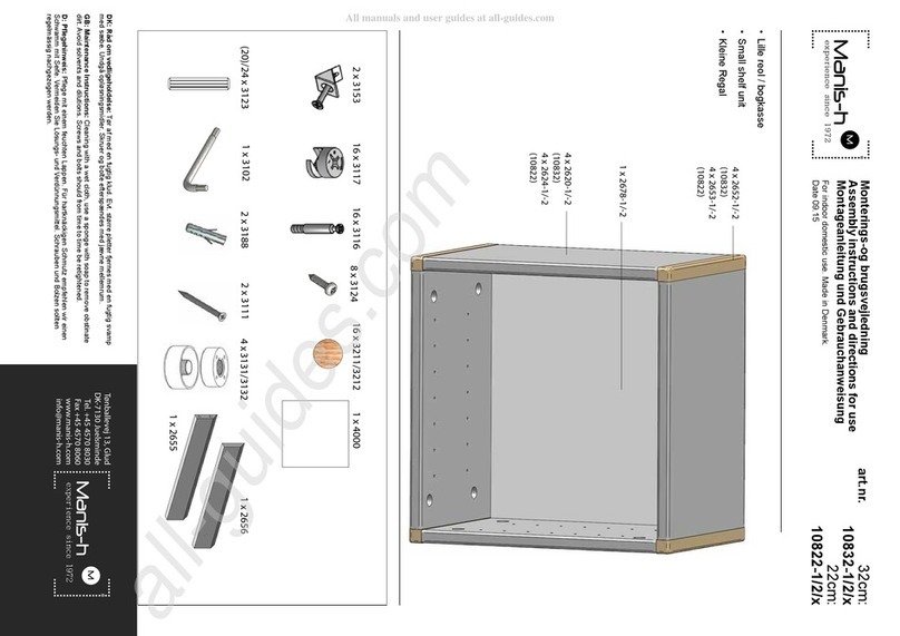 Manis-h 10832 Series Manual