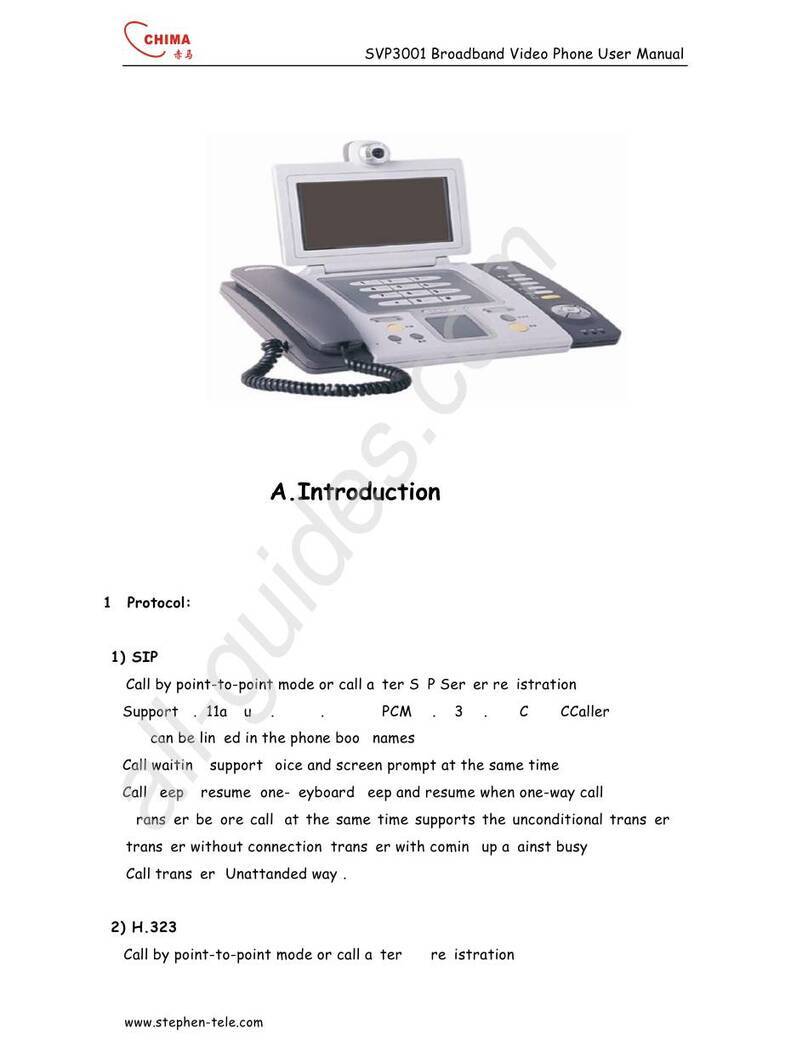 Chima SVP3001 user manual