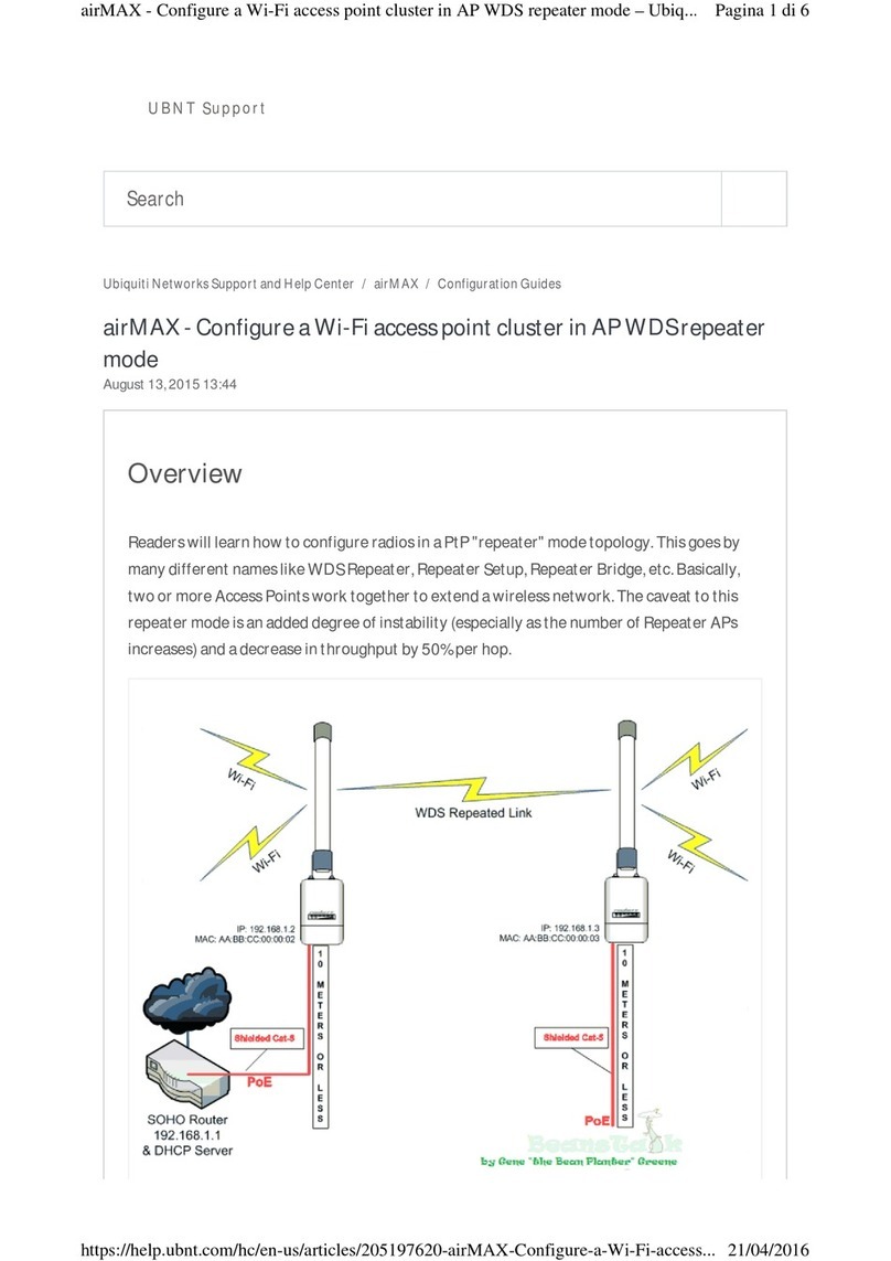 Ubiquiti AirMax AC manual