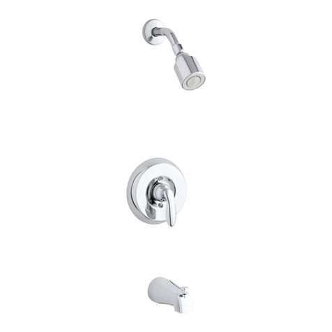 Kohler K-T15601 User manual Kohler K-T15601 User manual