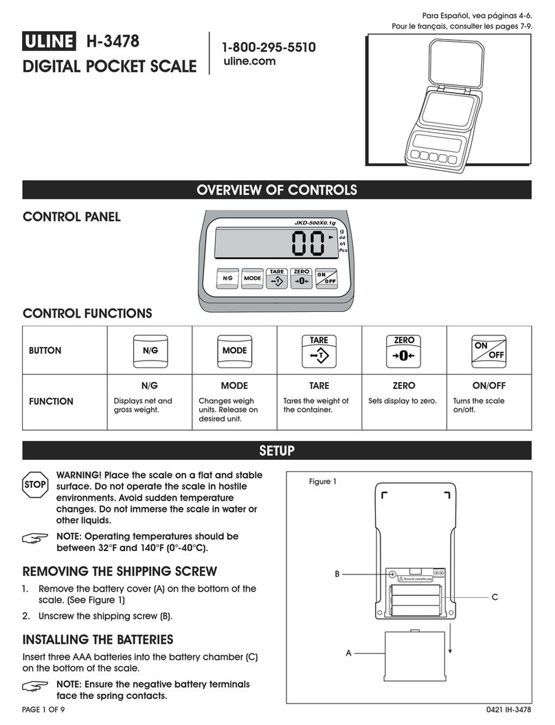 U-Line H-3478 manual