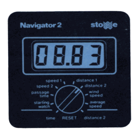STOWE MARINE Navigator 1 Installation and operating instructions STOWE MARINE Navigator 1 Installation and operating instructions