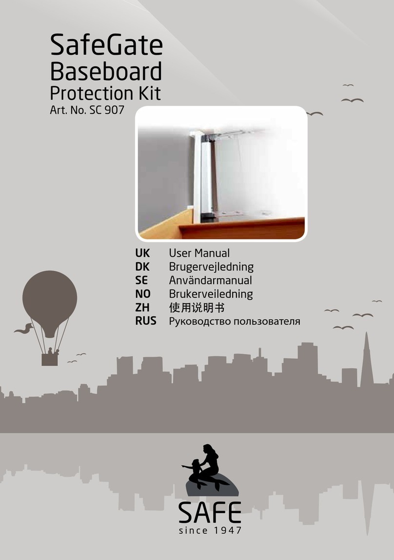 Safe SafeGate SC 907 user manual Safe SafeGate SC 907 user manual