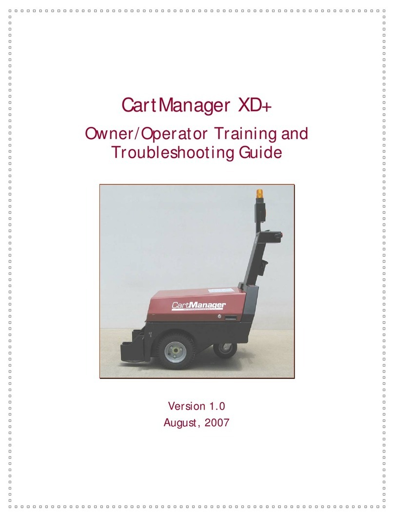 Gatekeeper Systems CartManager XD+ Owner's/operator's manual Gatekeeper Systems CartManager XD+ Owner's/operator's manual