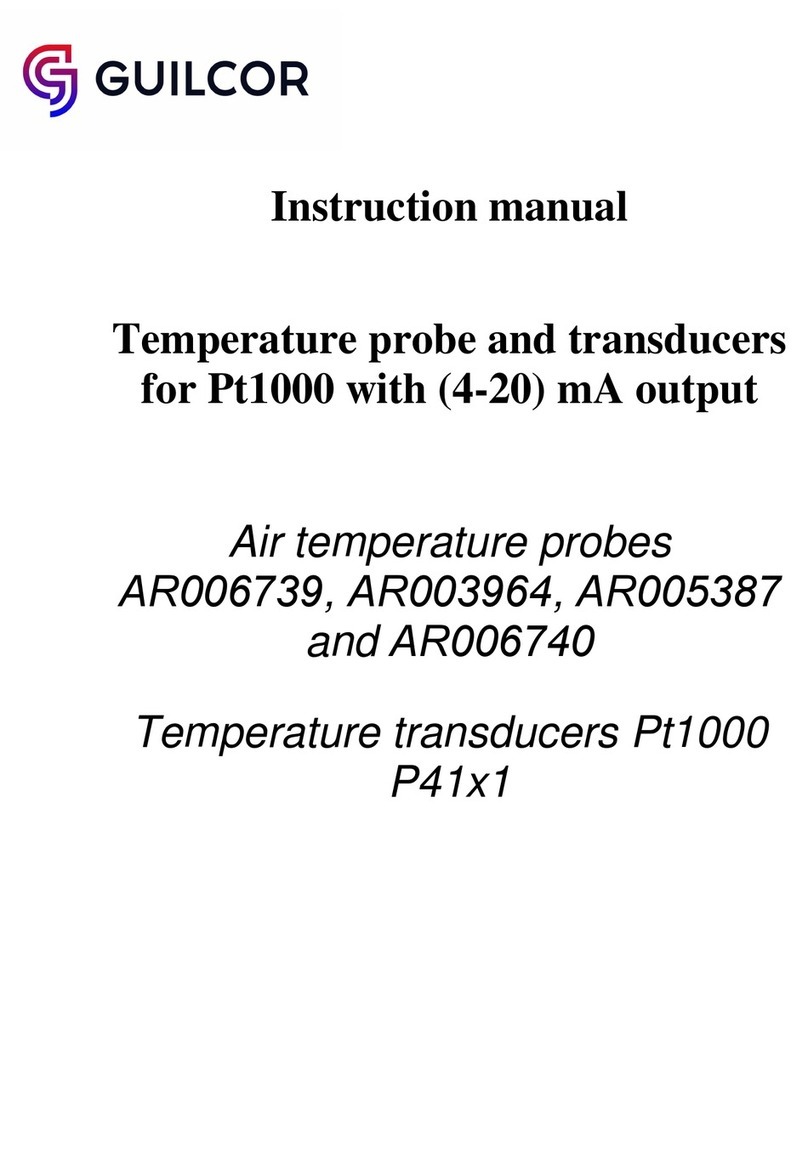 GUILCOR P41 1 Series instruction manual