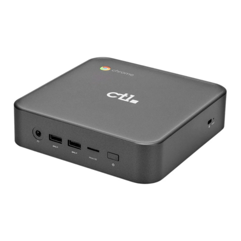 Ctl Chromebox CBx2 Series User manual