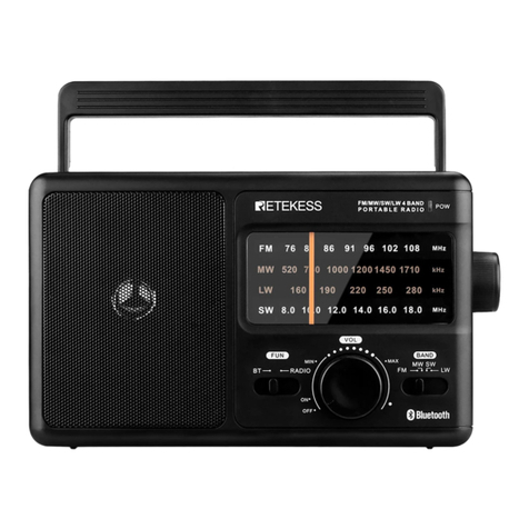 Retekess TR626 User manual