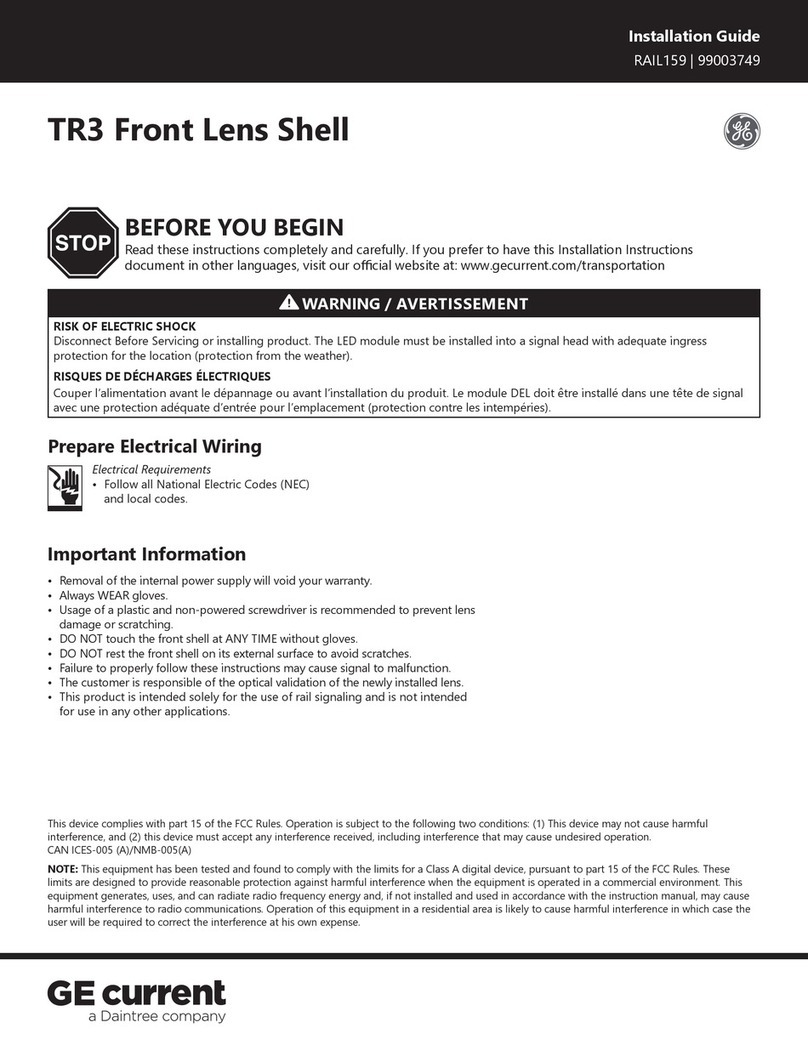 Daintree GE Current RAIL159 User manual