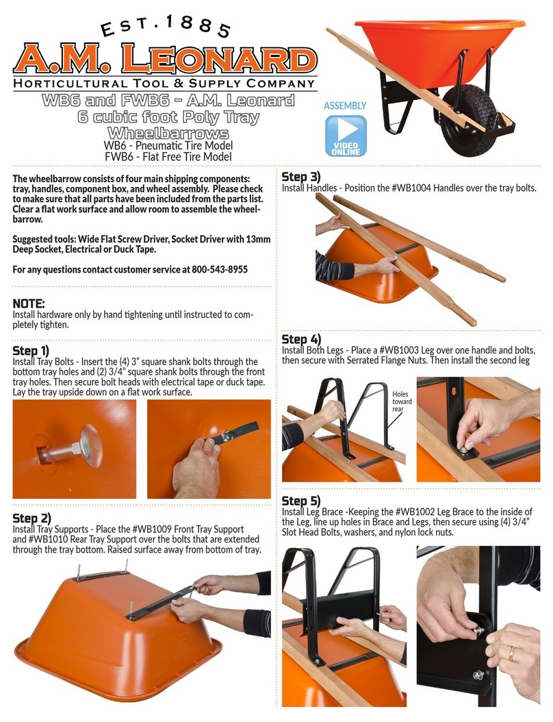 A.M.Leonard WB6 quick start guide