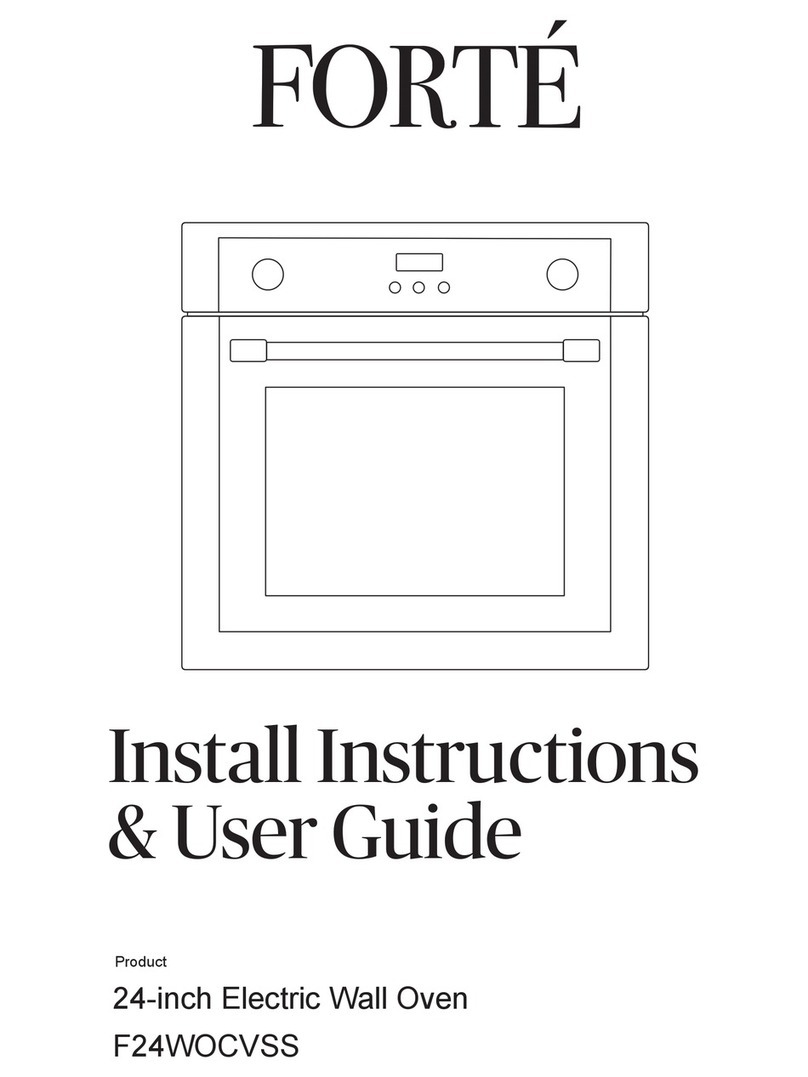 Forte F24WOCVSS Install Instructions & User Guide