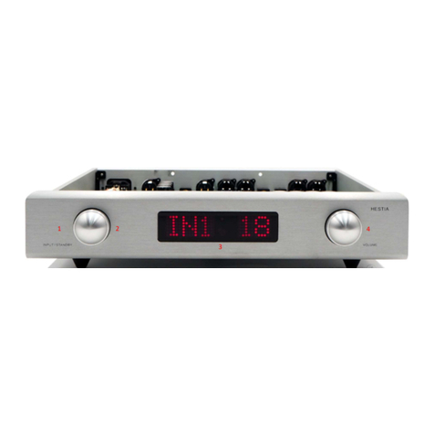DENAFRIPS HESTIA PREAMP owner's manual