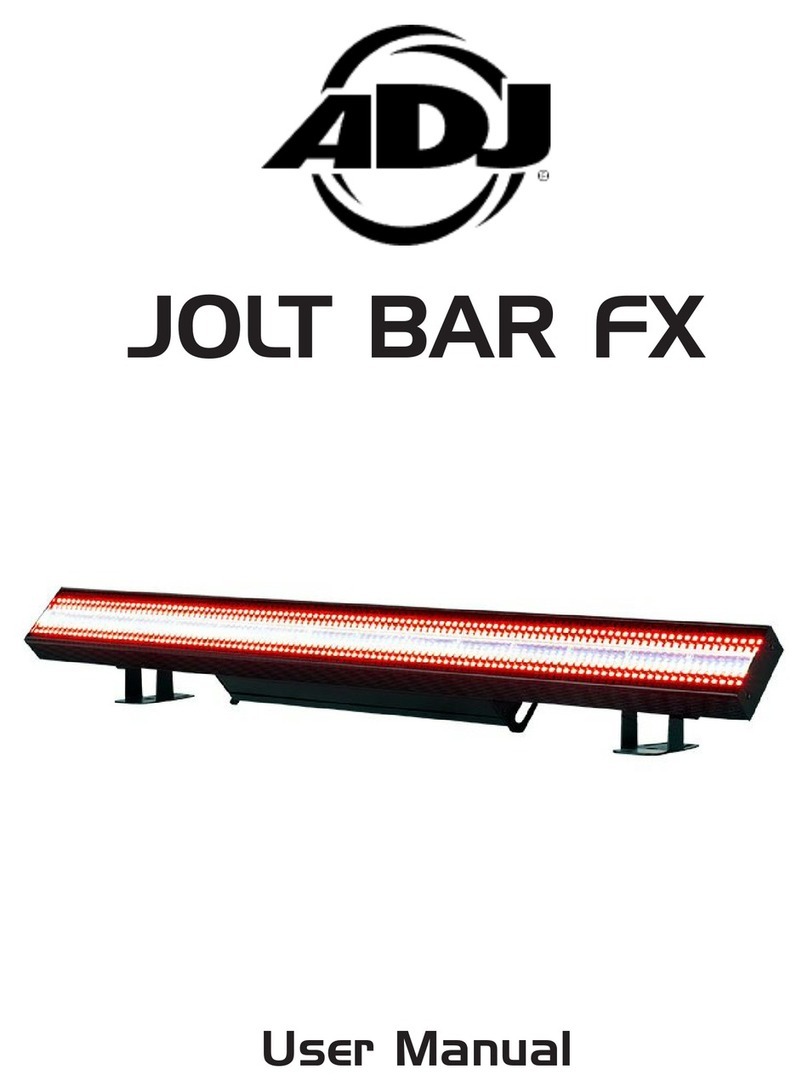 ADJ Jolt Bar FX User manual