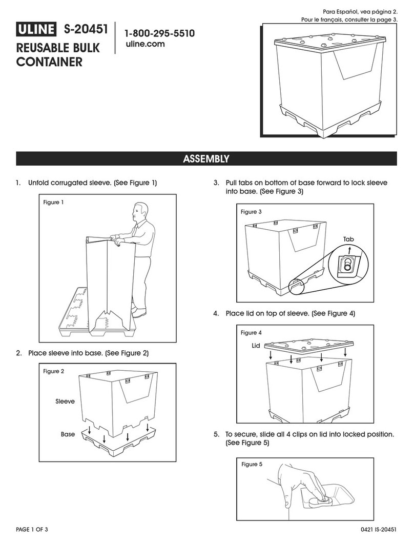 U-Line S-20451 User manual U-Line S-20451 User manual