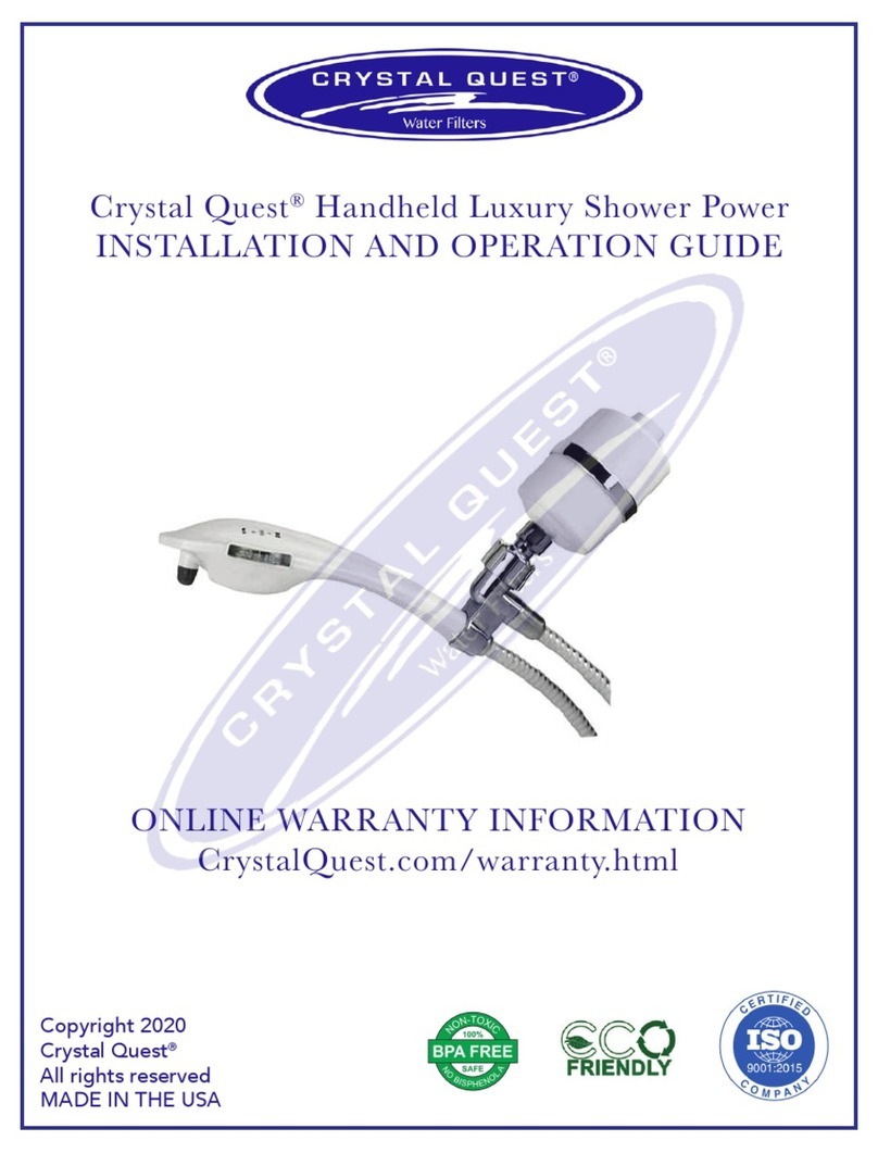 Crystal Quest CQE-SP-00804 Operating instructions