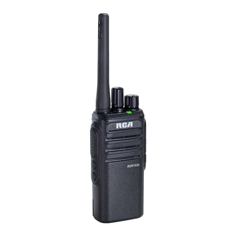 RCA Prodigi RDR1520 Series User manual
