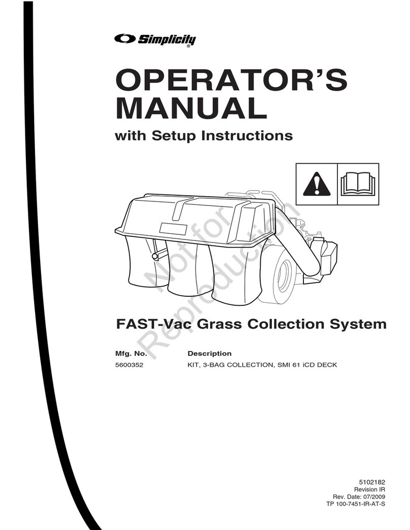 Simplicity 5600352 User manual