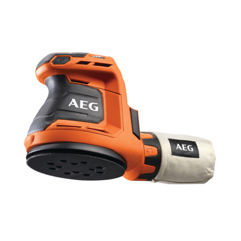 AEG BEX 18-125 User manual