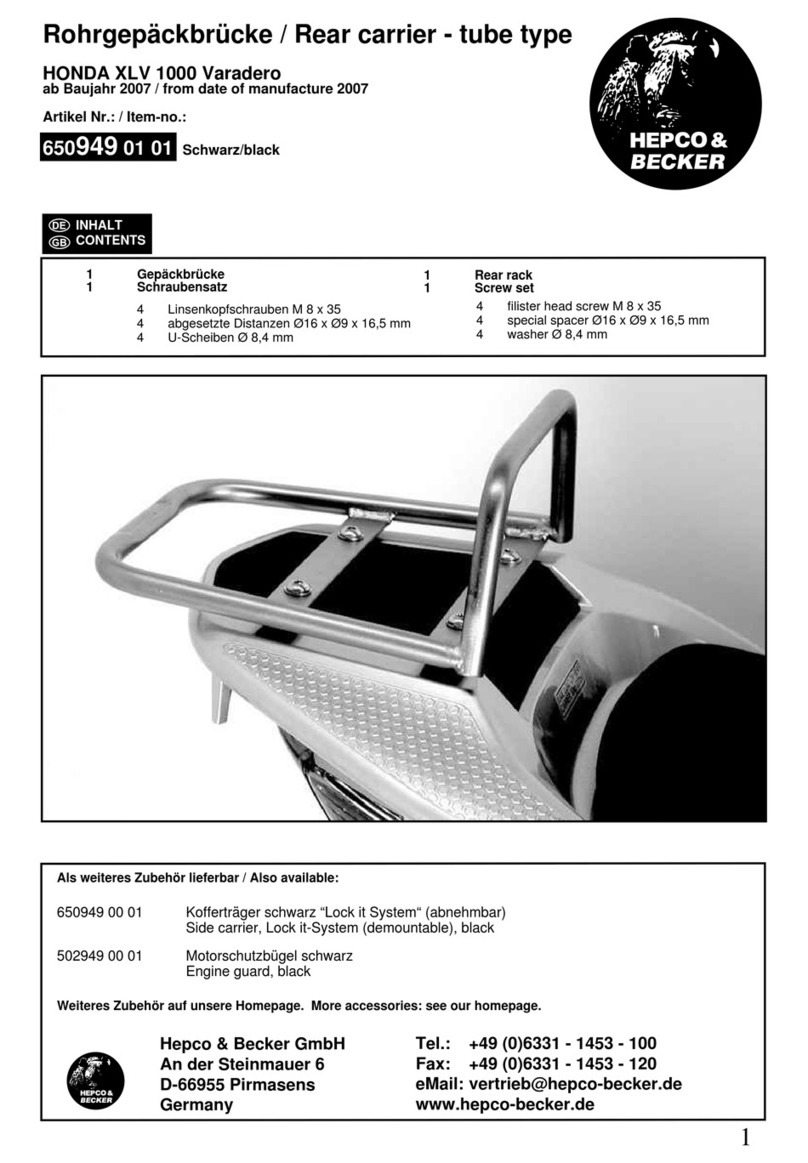 hepco & becker 650949 01 01 User manual