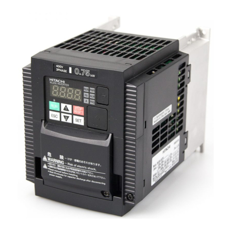 Hitachi WJ200 Series Software User manual Hitachi WJ200 Series Software User manual