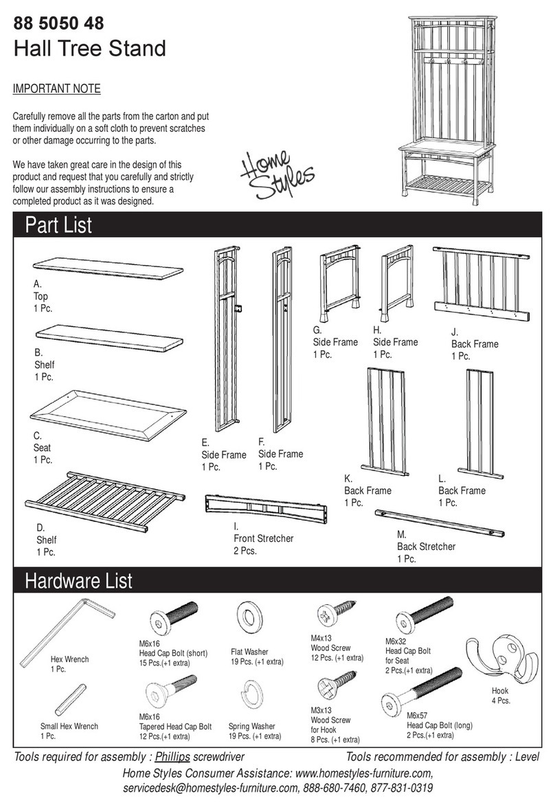 Home Styles 88 5050 48 quick start guide