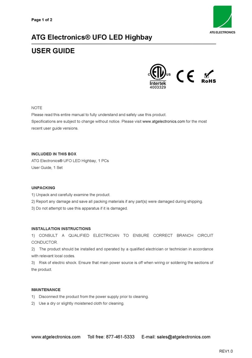 ATG Electronics UFO user guide