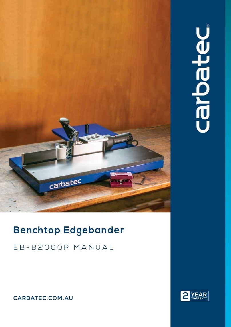 Carbatec EB-B2000P manual