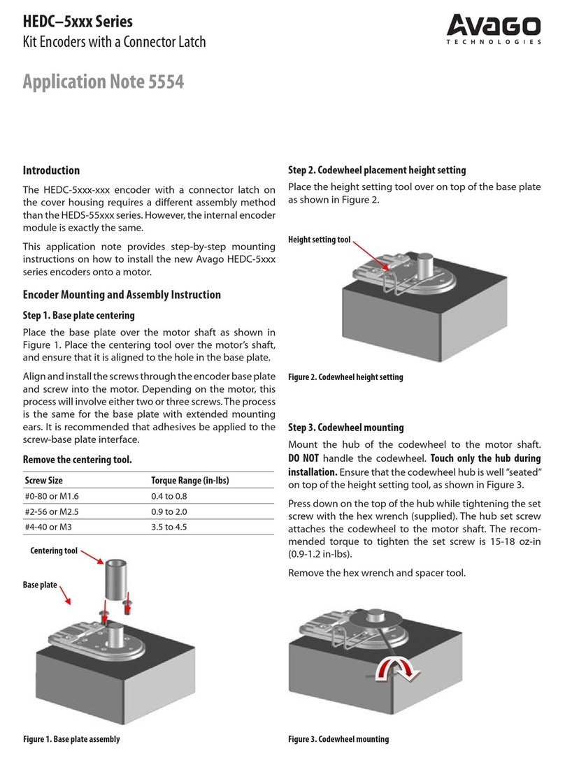 Avago HEDC-5 Series Application note