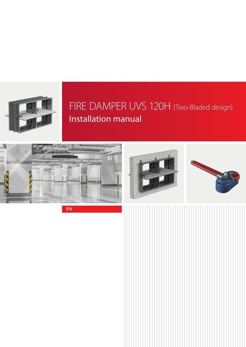 Komfovent UVS 120H installation manual
