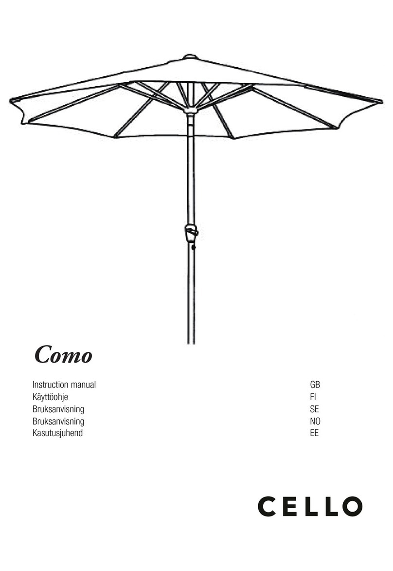 Cello Como instruction manual