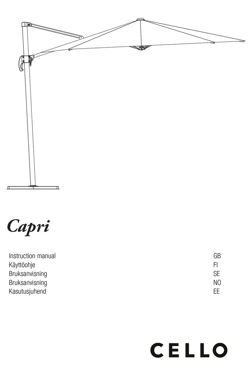 Cello Capri instruction manual