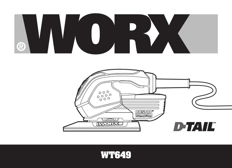 Worx D-TAIL WT649 User manual