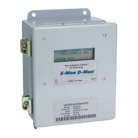 E-Mon D-Mon Class 3000 Description & Operating manual
