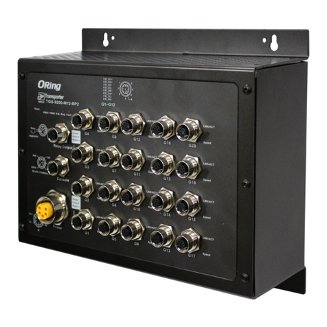 ORiNG TGS-9200-M12-BP2 User manual