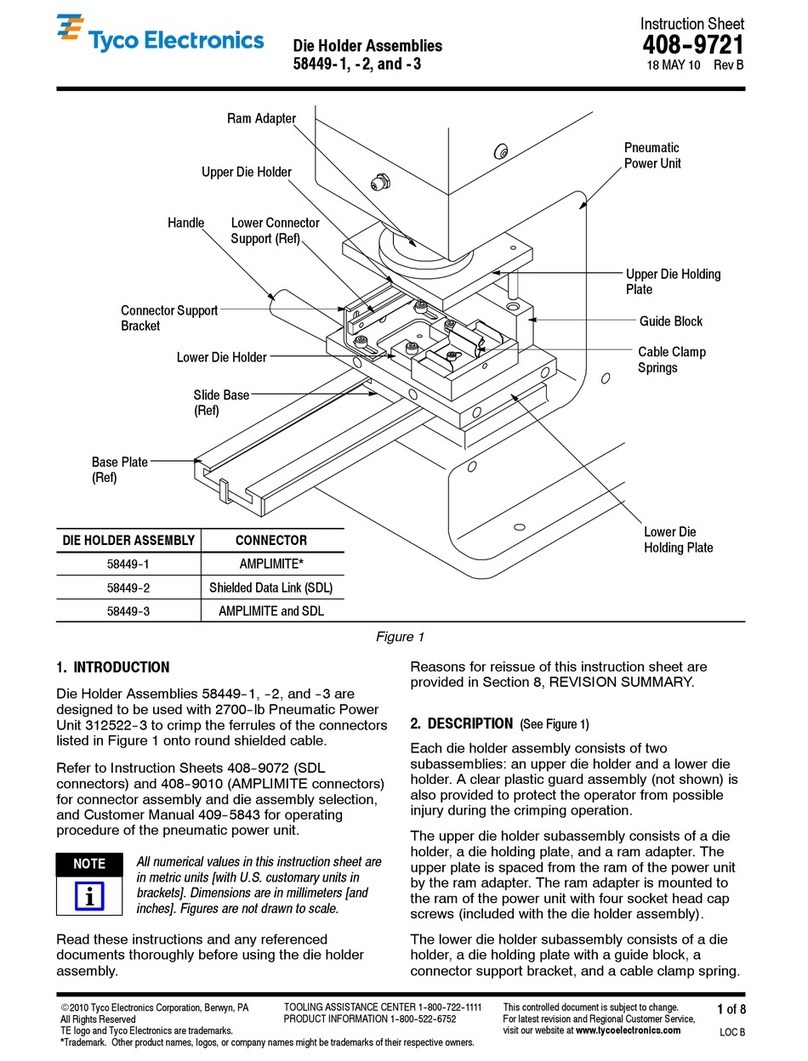 Tyco Electronics 58449-1 User manual