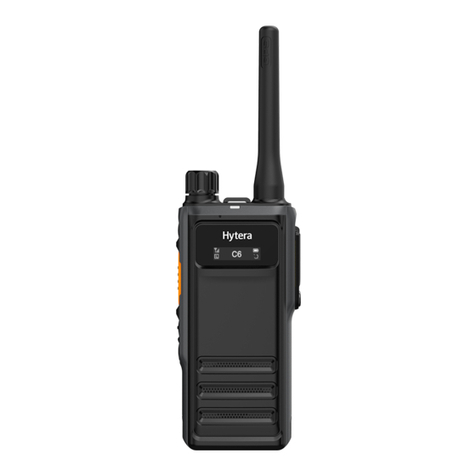 Hytera HP6 0X User manual